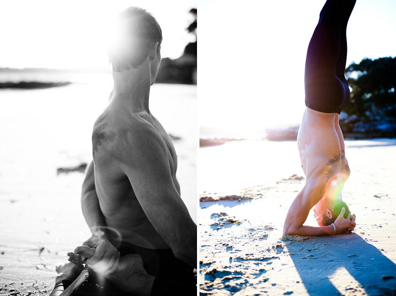 Sydney Yoga Photography; Headstand; Sirsasana